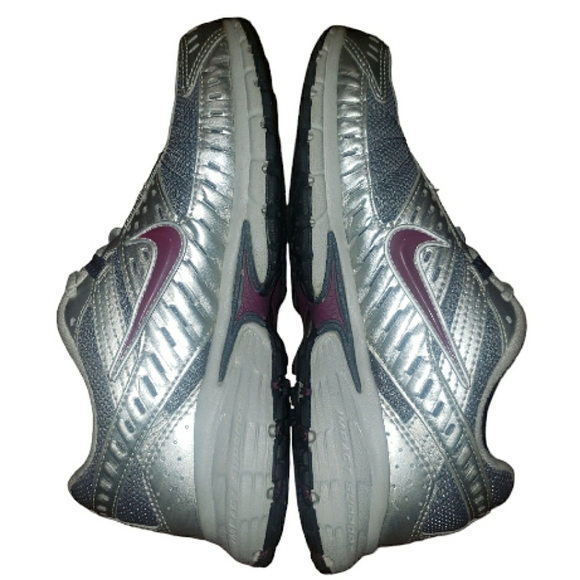 Nike Retro Dart 4 IV Impact Groove & Support Running Sneakers 6.5 Gray/Purple - Picture 13 of 16